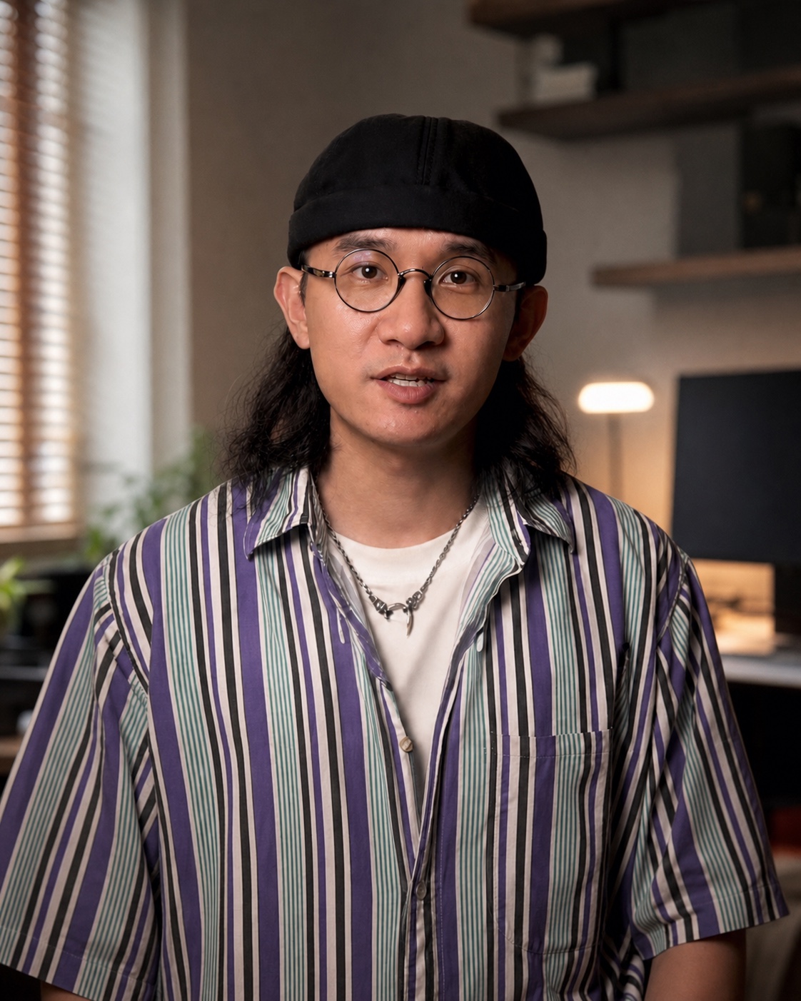 林纸巾在内容工作室中的人物照